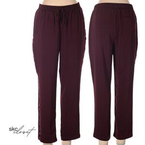 A NEW DAY Women's Casual Burgundy Pants, M